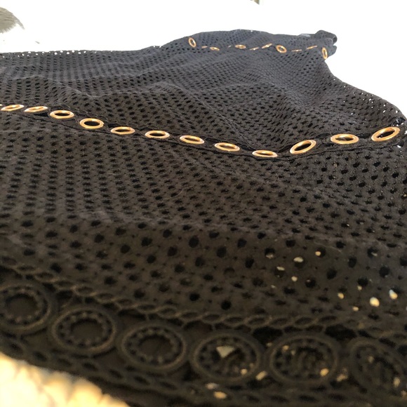 Tahari midi dress| lace with grommet detail| LIKE NEW! - Picture 3 of 4